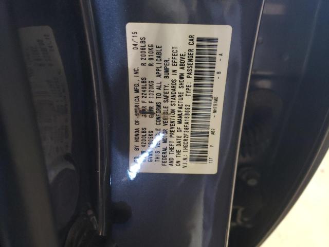 Photo 11 VIN: 1HGCR2F38FA168652 - HONDA ACCORD LX 