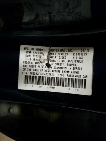 Photo 11 VIN: 1HGCR2F38FA170921 - HONDA ACCORD 