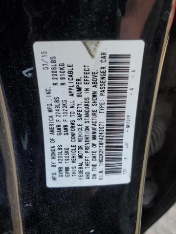 Photo 12 VIN: 1HGCR2F38FA242071 - HONDA ACCORD LX 