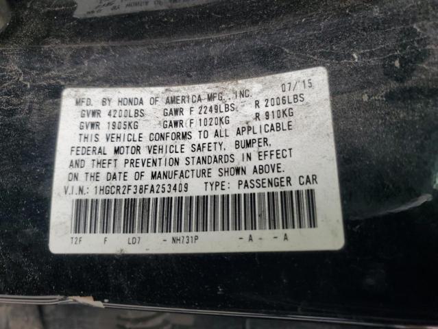 Photo 11 VIN: 1HGCR2F38FA253409 - HONDA ACCORD 