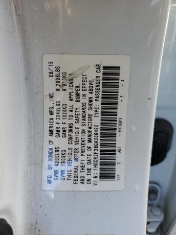 Photo 11 VIN: 1HGCR2F38GA006490 - HONDA ACCORD 