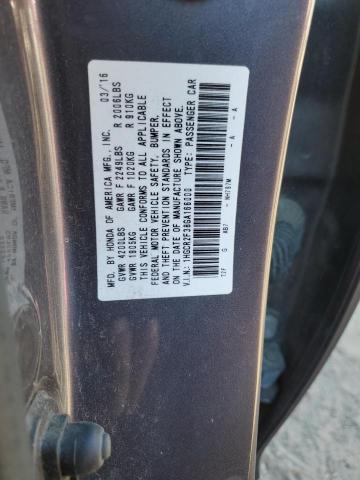 Photo 11 VIN: 1HGCR2F38GA166000 - HONDA ACCORD LX 