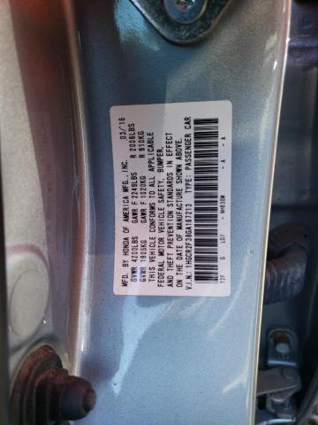 Photo 11 VIN: 1HGCR2F38GA167213 - HONDA ACCORD LX 