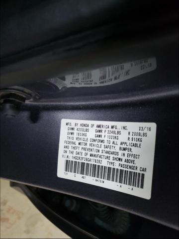 Photo 9 VIN: 1HGCR2F38GA178292 - HONDA ACCORD 