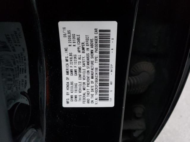 Photo 11 VIN: 1HGCR2F38GA234196 - HONDA ACCORD LX 