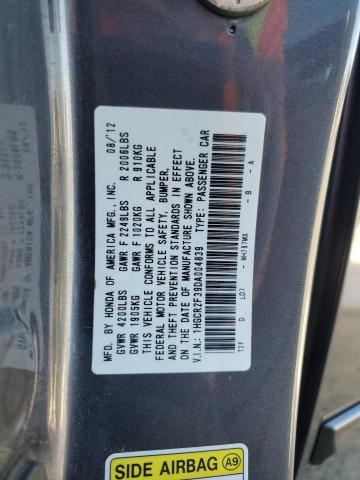 Photo 11 VIN: 1HGCR2F39DA004839 - HONDA ACCORD LX 