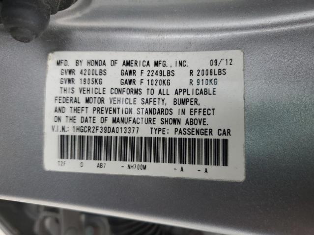 Photo 11 VIN: 1HGCR2F39DA013377 - HONDA ACCORD 