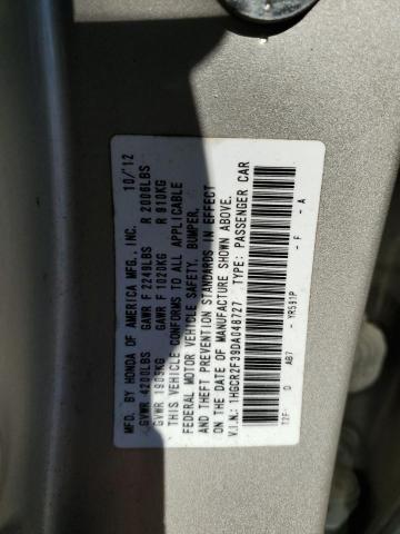 Photo 11 VIN: 1HGCR2F39DA048727 - HONDA ACCORD 