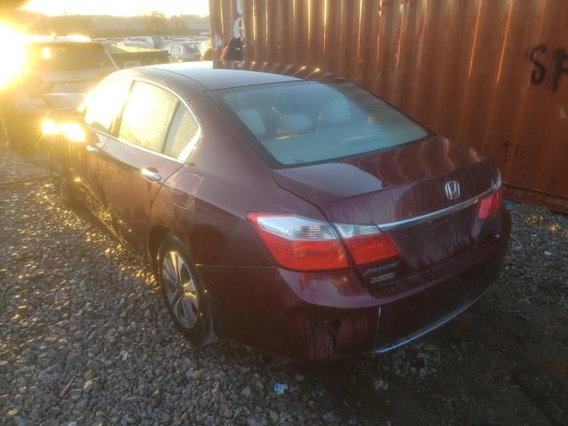 Photo 2 VIN: 1HGCR2F39DA088046 - HONDA ACCORD LX 