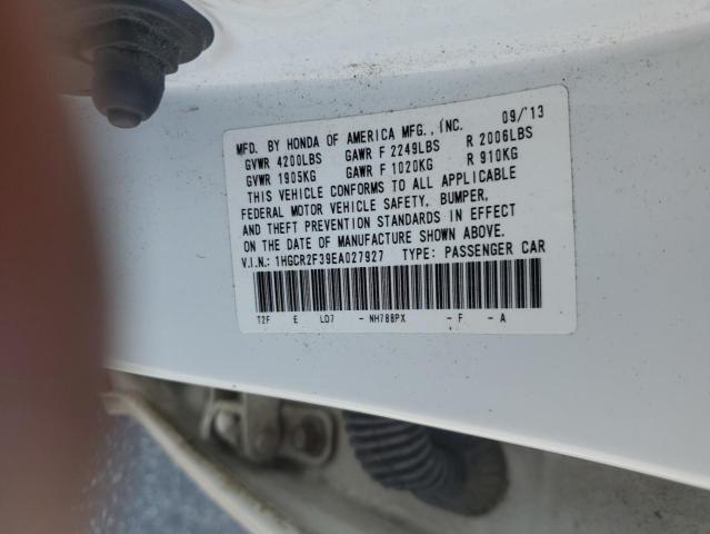 Photo 11 VIN: 1HGCR2F39EA027927 - HONDA ACCORD 