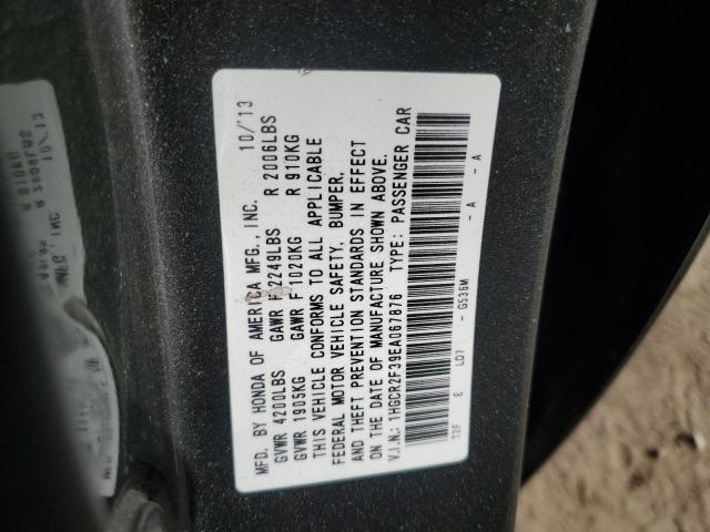 Photo 11 VIN: 1HGCR2F39EA067876 - HONDA ACCORD LX 