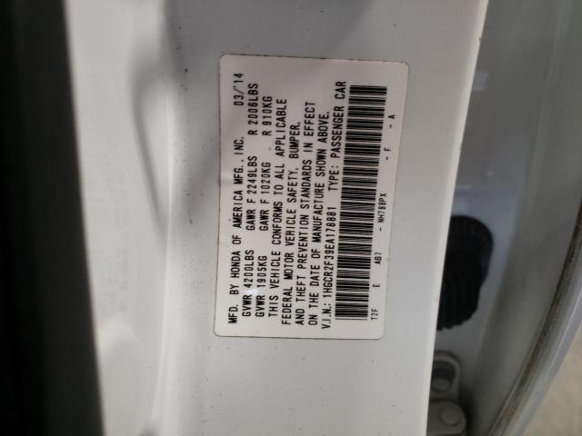 Photo 9 VIN: 1HGCR2F39EA178881 - HONDA ACCORD LX 