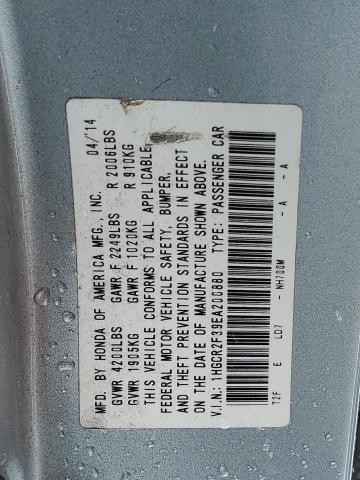 Photo 11 VIN: 1HGCR2F39EA200880 - HONDA ACCORD LX 