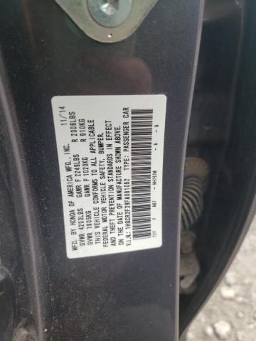 Photo 9 VIN: 1HGCR2F39FA061092 - HONDA ACCORD LX 