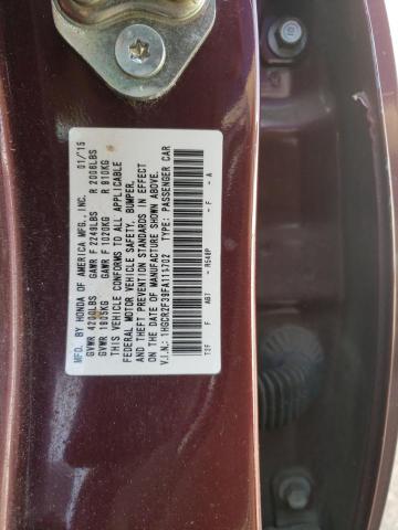 Photo 11 VIN: 1HGCR2F39FA111702 - HONDA ACCORD LX 