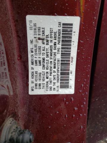 Photo 11 VIN: 1HGCR2F39FA123381 - HONDA ACCORD LX 