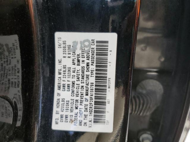 Photo 9 VIN: 1HGCR2F39FA156798 - HONDA ACCORD LX 