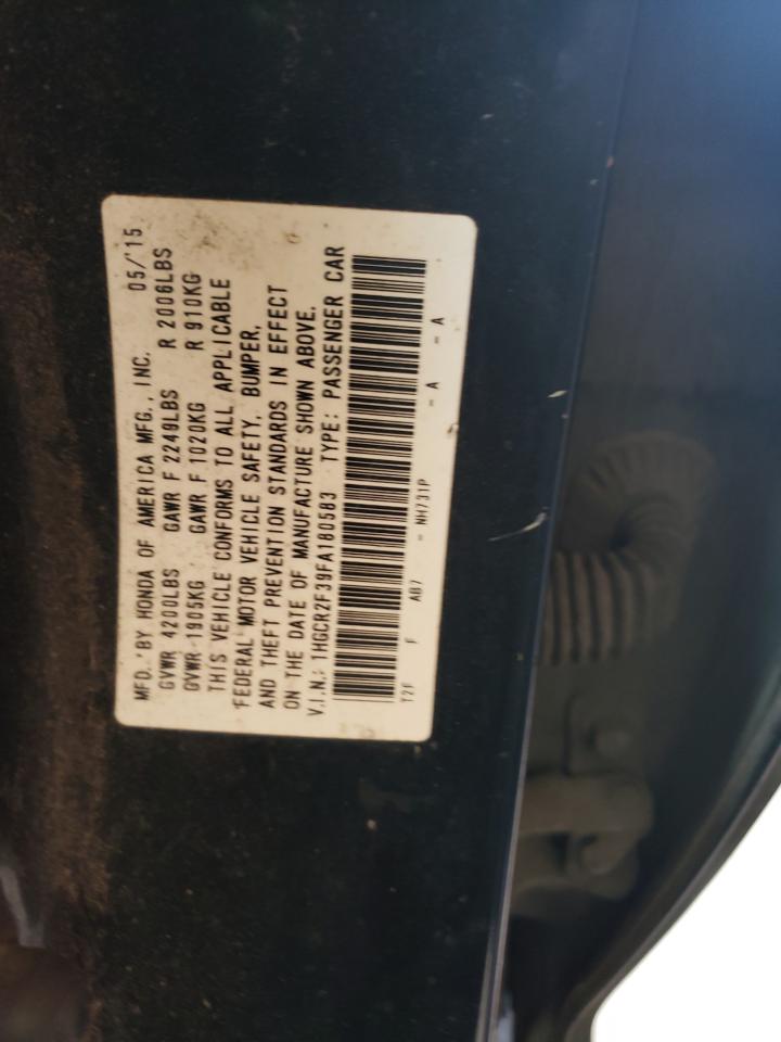 Photo 11 VIN: 1HGCR2F39FA180583 - HONDA ACCORD 