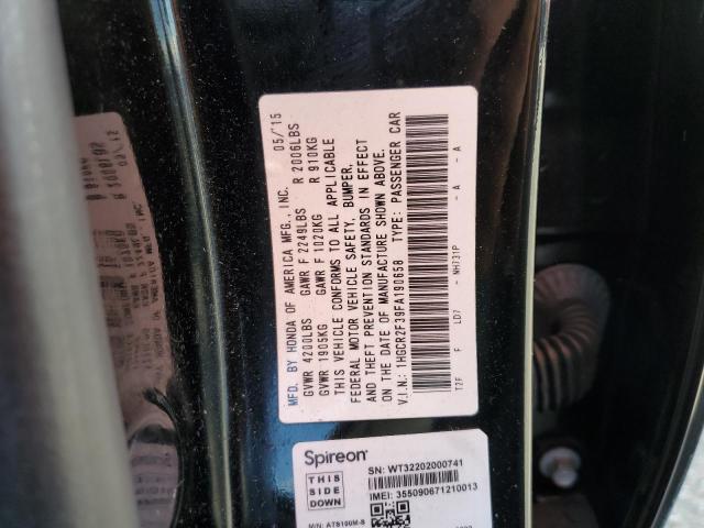 Photo 11 VIN: 1HGCR2F39FA190658 - HONDA ACCORD LX 