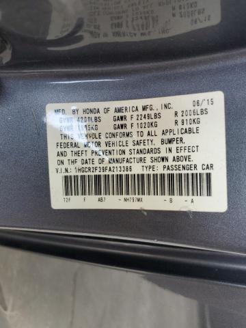 Photo 11 VIN: 1HGCR2F39FA213386 - HONDA ACCORD 