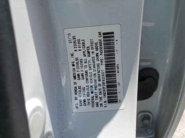 Photo 11 VIN: 1HGCR2F39FA229927 - HONDA ACCORD LX 