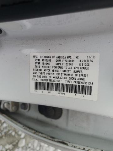 Photo 9 VIN: 1HGCR2F39GA079531 - HONDA ACCORD LX 