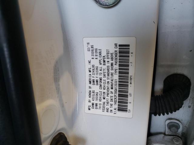 Photo 9 VIN: 1HGCR2F39GA135001 - HONDA ACCORD LX 