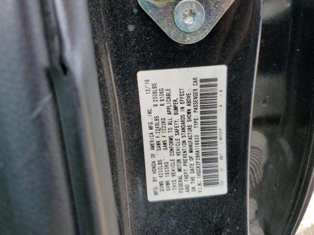 Photo 11 VIN: 1HGCR2F39HA116630 - HONDA ACCORD LX 