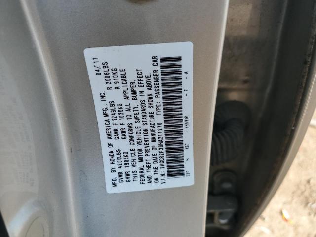 Photo 11 VIN: 1HGCR2F39HA211270 - HONDA ACCORD LX 