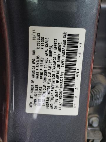 Photo 11 VIN: 1HGCR2F39HA279729 - HONDA ACCORD LX 