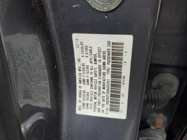 Photo 11 VIN: 1HGCR2F3XDA080831 - HONDA ACCORD LX 