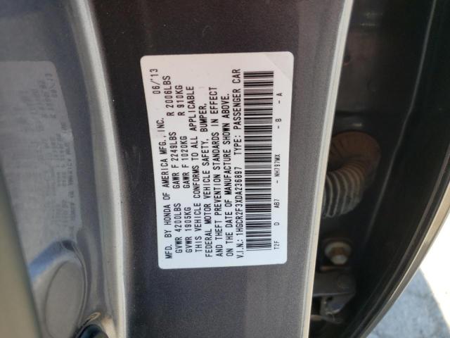 Photo 9 VIN: 1HGCR2F3XDA236897 - HONDA ACCORD LX 