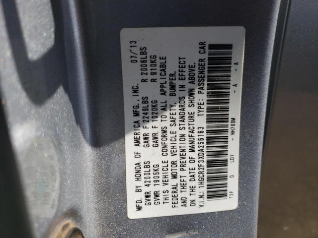 Photo 9 VIN: 1HGCR2F3XDA256163 - HONDA ACCORD LX 