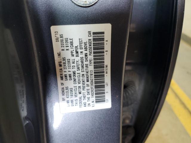 Photo 11 VIN: 1HGCR2F3XDA277613 - HONDA ACCORD 