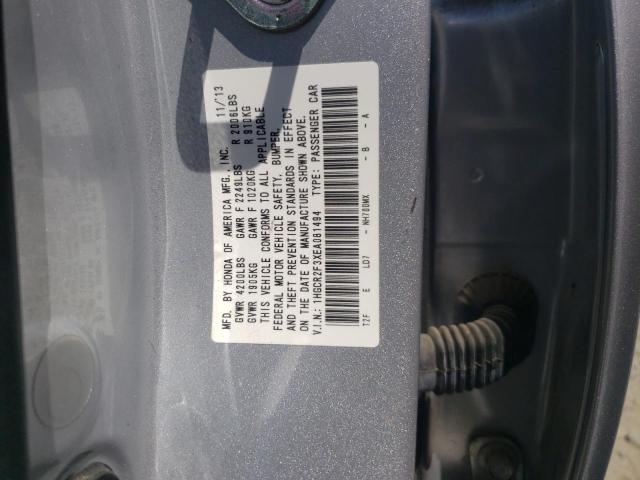 Photo 12 VIN: 1HGCR2F3XEA081494 - HONDA ACCORD 