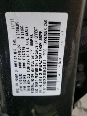 Photo 12 VIN: 1HGCR2F3XEA085819 - HONDA ACCORD LX 