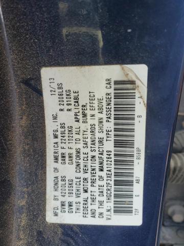 Photo 12 VIN: 1HGCR2F3XEA102649 - HONDA ACCORD 