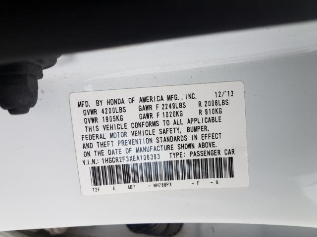 Photo 9 VIN: 1HGCR2F3XEA106393 - HONDA ACCORD LX 