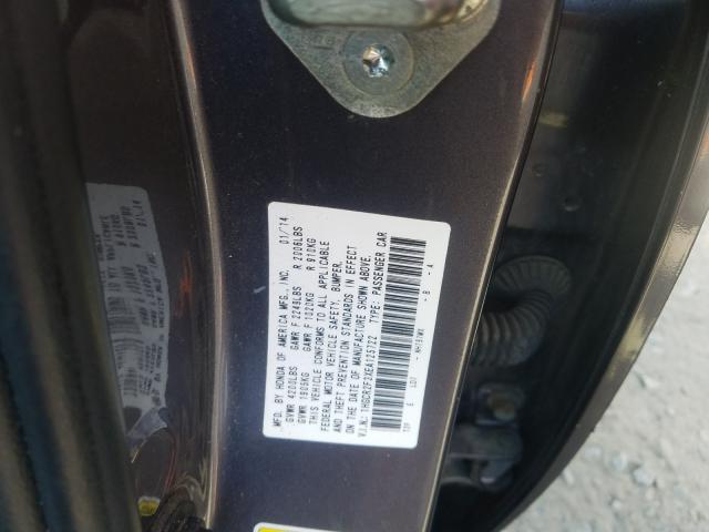 Photo 9 VIN: 1HGCR2F3XEA125722 - HONDA ACCORD LX 