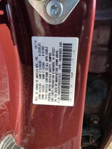 Photo 11 VIN: 1HGCR2F3XEA301572 - HONDA ACCORD LX 