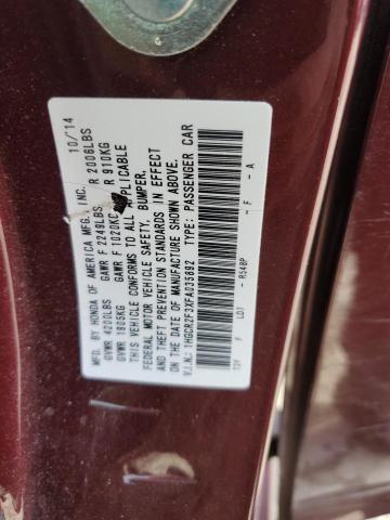 Photo 11 VIN: 1HGCR2F3XFA035892 - HONDA ACCORD LX 