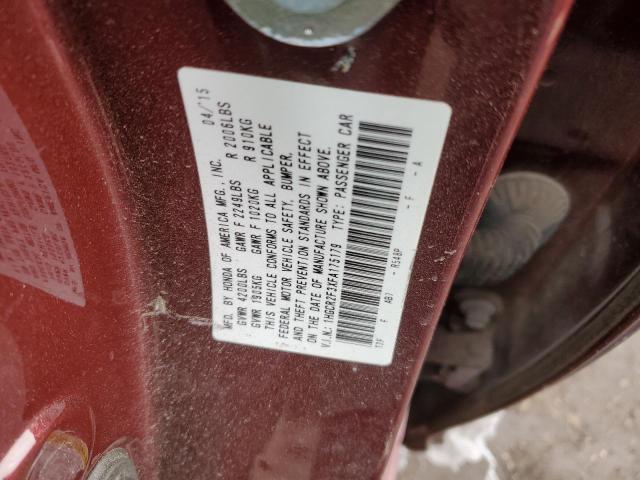 Photo 11 VIN: 1HGCR2F3XFA175179 - HONDA ACCORD LX 