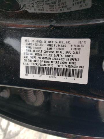 Photo 12 VIN: 1HGCR2F3XGA007950 - HONDA ACCORD LX 