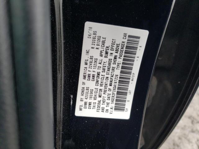 Photo 11 VIN: 1HGCR2F3XGA187236 - HONDA ACCORD LX 