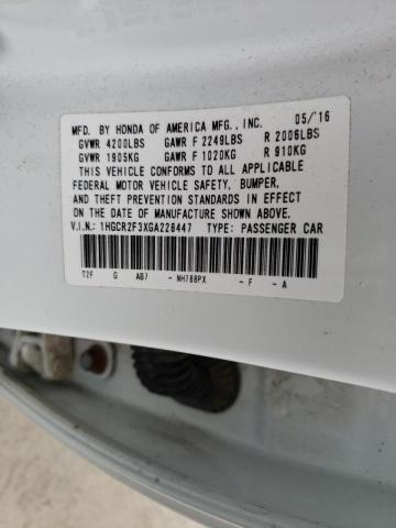 Photo 11 VIN: 1HGCR2F3XGA228447 - HONDA ACCORD LX 