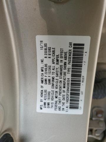 Photo 11 VIN: 1HGCR2F3XHA086554 - HONDA ACCORD LX 