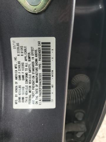 Photo 11 VIN: 1HGCR2F3XHA262020 - HONDA ACCORD LX 