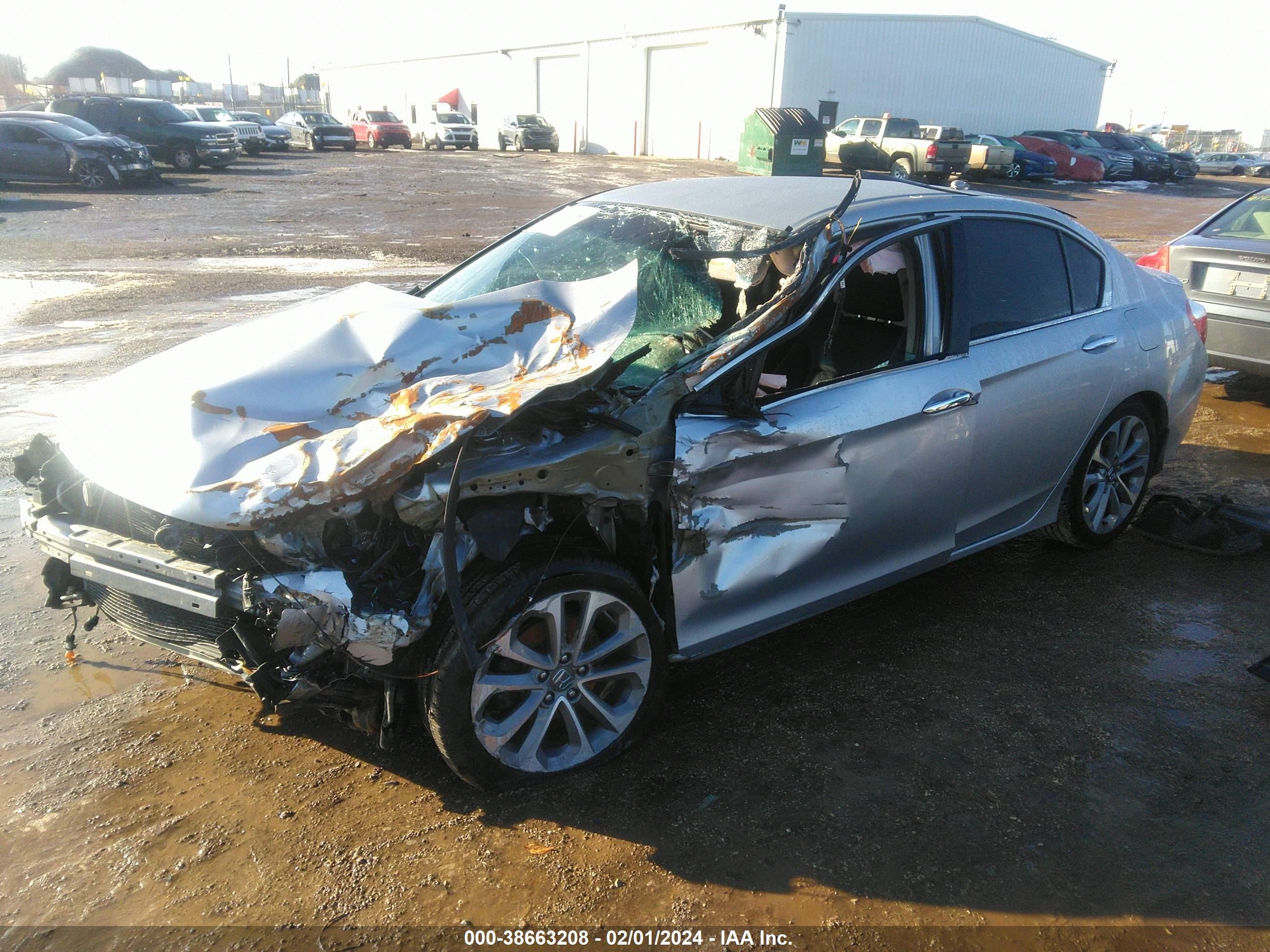 Photo 1 VIN: 1HGCR2F50DA070729 - HONDA ACCORD 