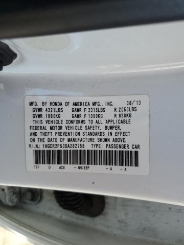 Photo 12 VIN: 1HGCR2F50DA282756 - HONDA ACCORD SPO 