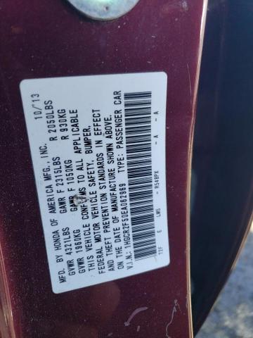 Photo 11 VIN: 1HGCR2F50EA062969 - HONDA ACCORD 